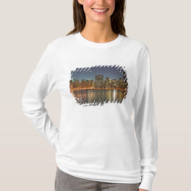 Camiseta EUA, Nova York, Nova Iorque, Manhattan:24 (Frente)