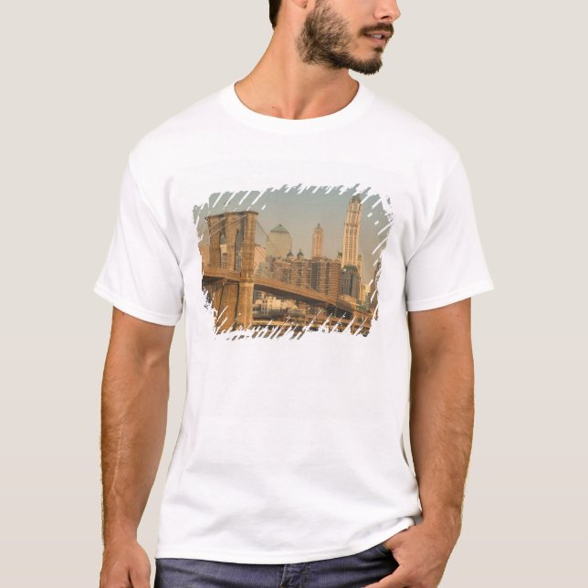 Camiseta EUA, Nova York, Nova Iorque, Manhattan:9 (Frente)