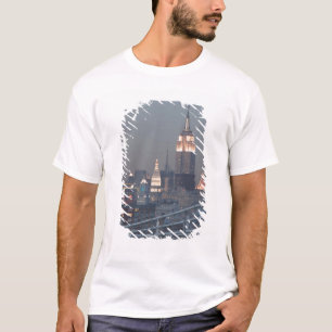 Camiseta EUA, Nova York, Vista da Ponte de Manhattan,