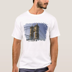 Camiseta EUA, Ohio, Cincinnati: Roebling Suspension 3