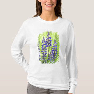 Camiseta EUA, Oregon, Floresta Nacional de Mt. Hood, Lupino