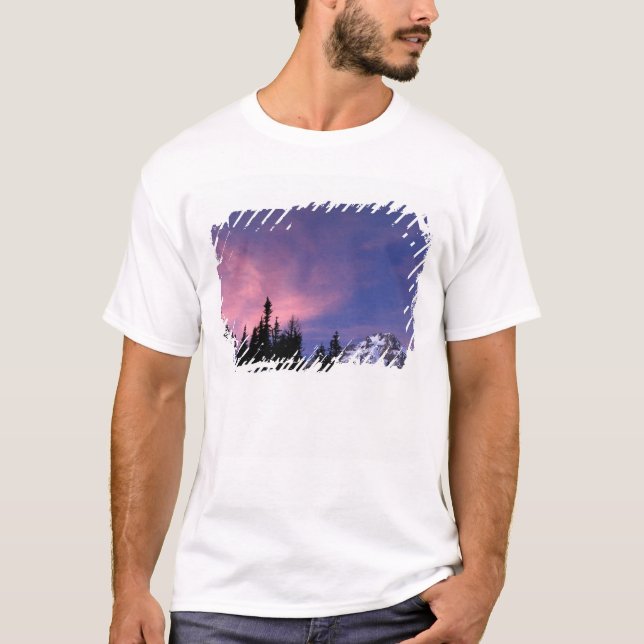 Camiseta EUA, Oregon, Monte Hood a partir de Timberline (Frente)