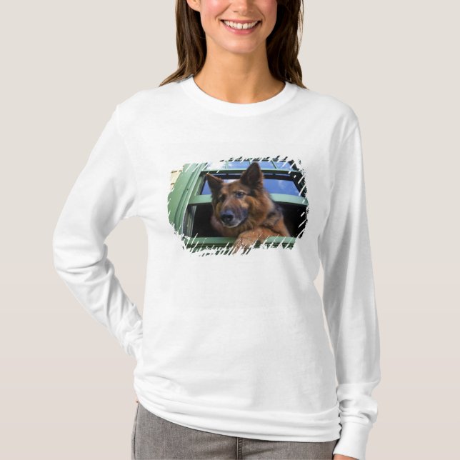 Camiseta EUA, Oregon, Portland. Griff de cabelos longos (Frente)