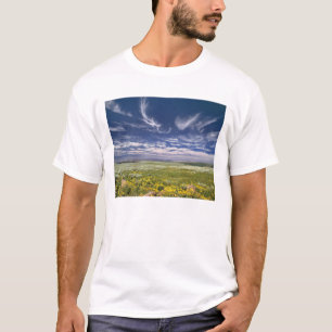 Camiseta EUA, Oregon, Steens Mountain. Primavera burgeons