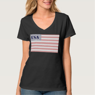 Camiseta EUA para Mulheres
