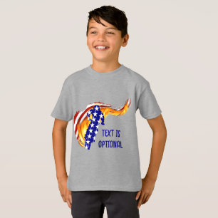 Camiseta EUA Patriotic BMX / DIRT BIKING