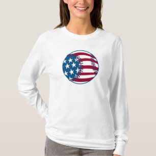 Camiseta EUA Stars and Stripes Baseball