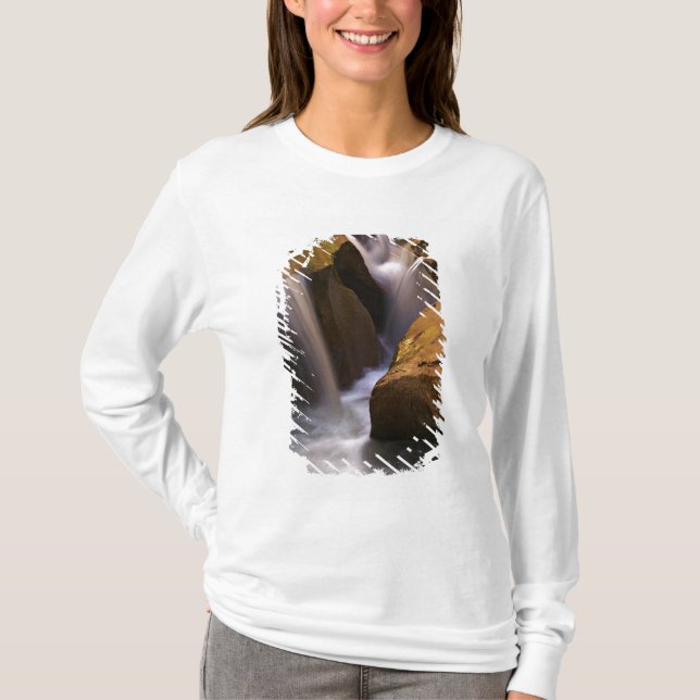 Camiseta EUA, Utah, Escalante Wilderness. Cascata em 2 (Frente)