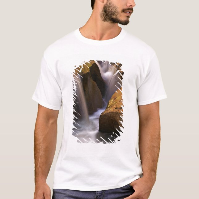 Camiseta EUA, Utah, Escalante Wilderness. Cascata em 2 (Frente)