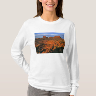 Camiseta EUA, Utah, Monument Valley. Luz do pôr do sol