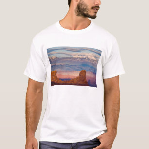 Camiseta EUA, Utah. Paisagem das Montanhas La Sal a partir