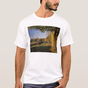 Camiseta EUA, Vermont, sul de Woodstock, Jenne Farm em