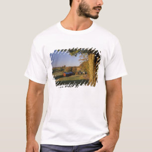 Camiseta EUA, Vermont, sul de Woodstock, Jenne Farm em
