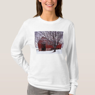 Camiseta EUA, Virgínia, Fairfax County, celeiro e bordo