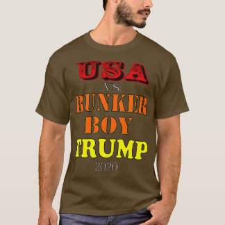 Camiseta EUA vs Bunker Boy Trump 2020