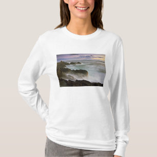 Camiseta EUA, Washington, Ilhas de San Juan. As ondas se ch