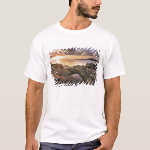 Camiseta EUA, Washington, Ilhas San Juan. Um dramático 2