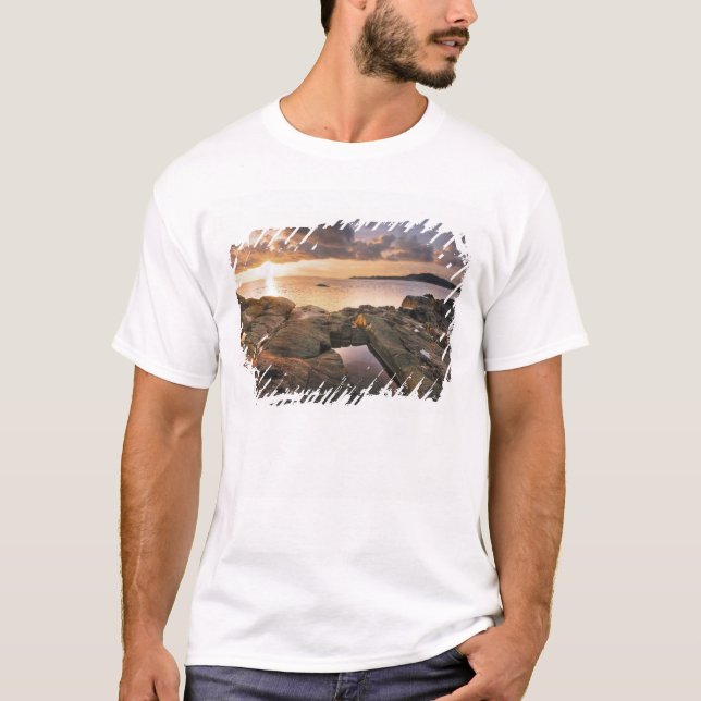 Camiseta EUA, Washington, Ilhas San Juan.  Um dramático 2 (Frente)
