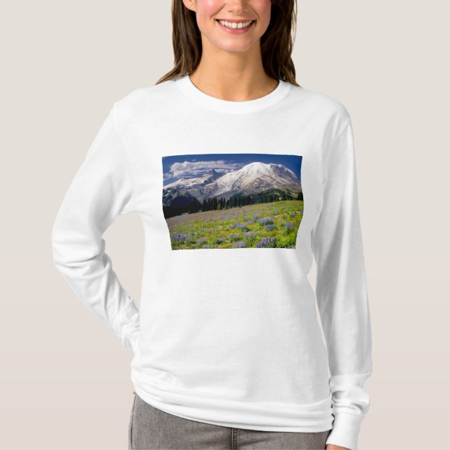 Camiseta EUA, Washington, Parque Nacional Mt. Rainier. (Frente)