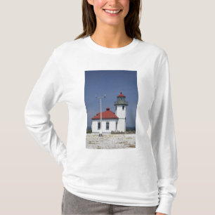 Camiseta EUA, Washington, Seattle, Alki Point Lighthouse,