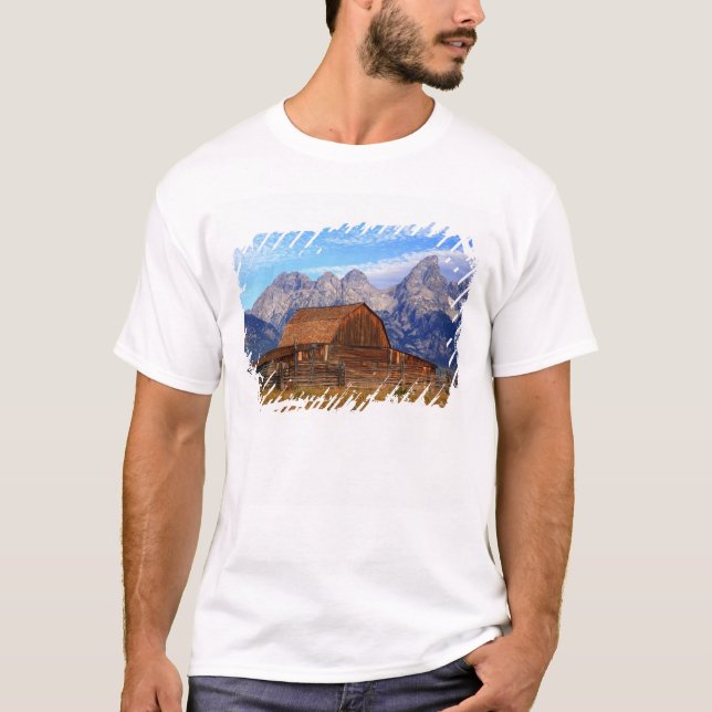 Camiseta EUA, Wyoming, parque nacional grande de Teton (Frente)