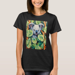 Camiseta Eucalyptus Enigma An Op Art Koala Experience_2