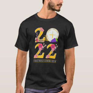 Camiseta Eucarista católico Minha Primeira Comunhão 20