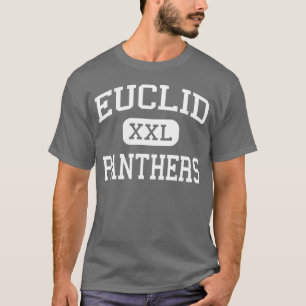 Camiseta Euclid - panteras - segundo grau - Euclid Ohio