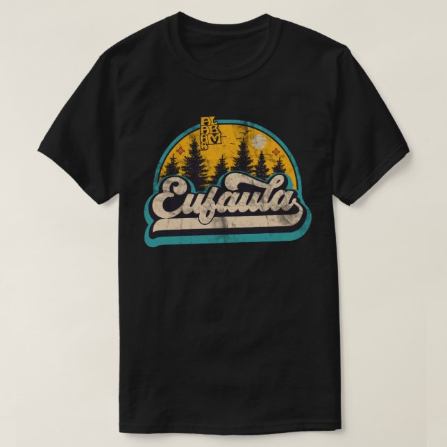 Camiseta Eufaula, Alabama (Frente do Design)