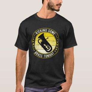 Camiseta Eufonio Eufoniumista Bicando Algumas Latas Hoje À