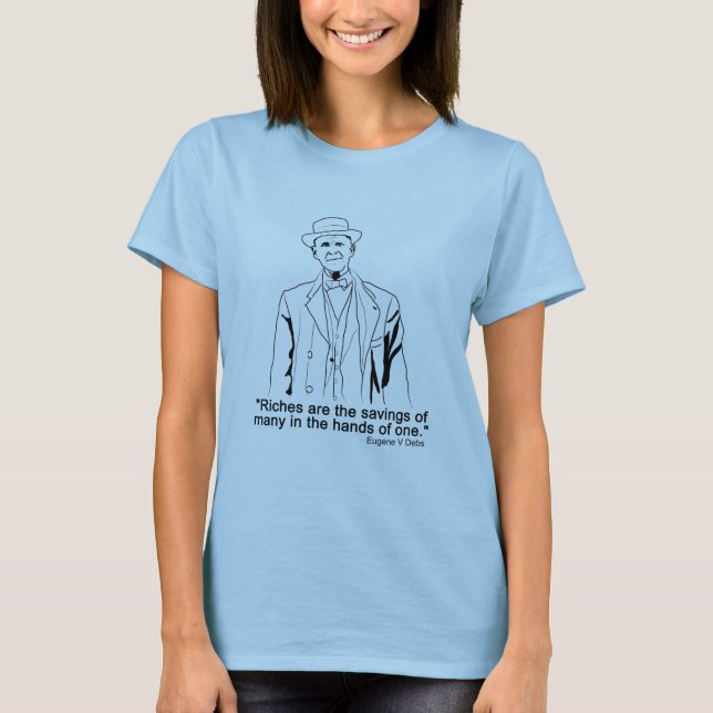 Camiseta Eugene Debs cita T-Shirt (Frente)