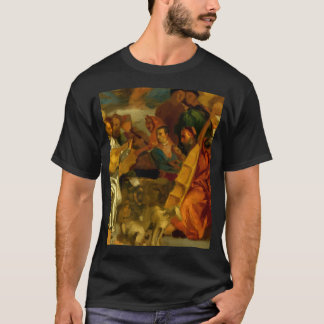 Camiseta Eugne Delacroix Músicos Após Veronese Detalhe