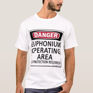Camiseta Euphonium da área de funcionamento