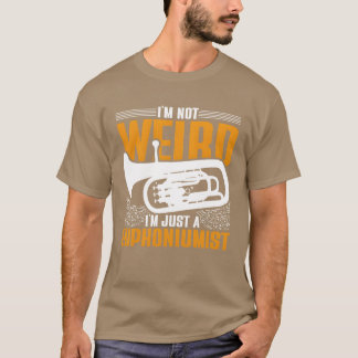 Camiseta Euphonium Eu Sou Apenas Um Amigo Euphoniumista