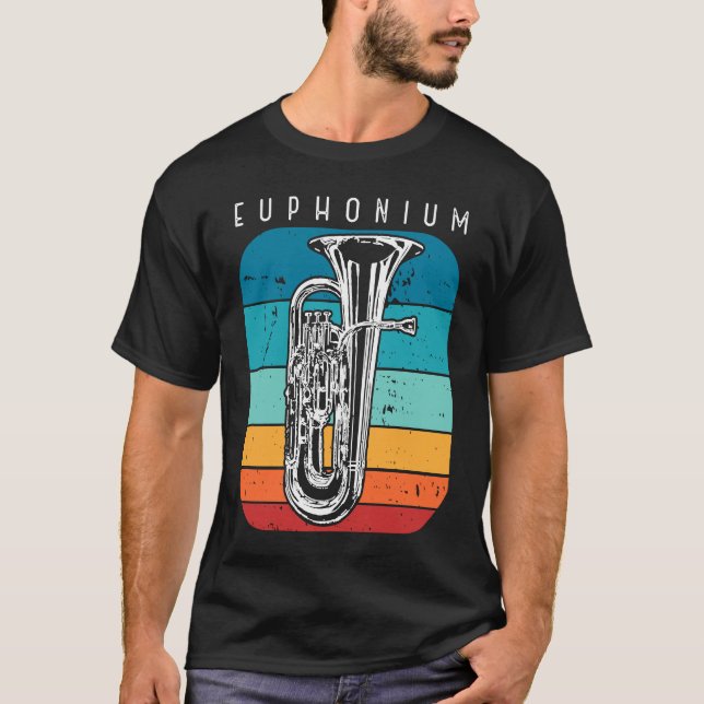 Camiseta Euphonium Music Musician Baritone 1 (Frente)