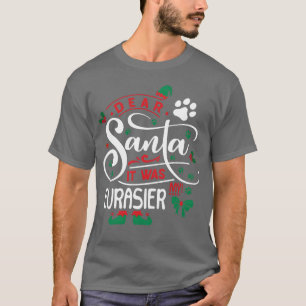 Camiseta Eurasier Cachorro de Natal Cachorro