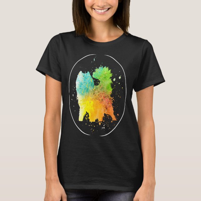 Camiseta Eurasier Vintage (Frente)
