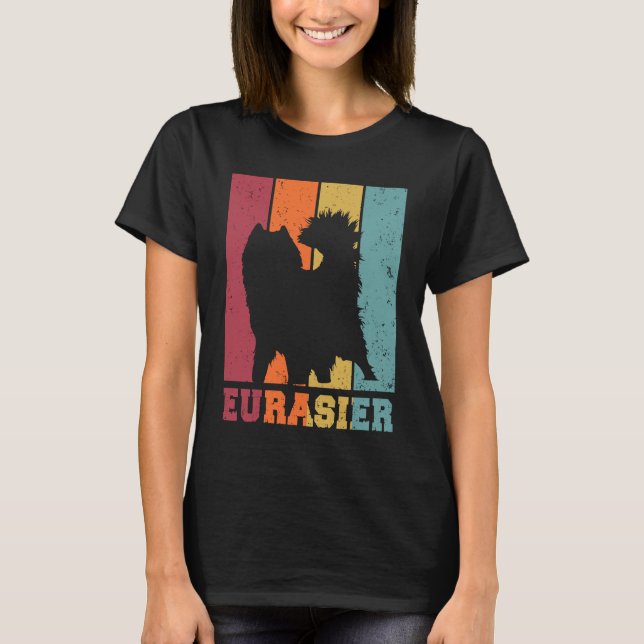 Camiseta Eurasier Vintage 1 (Frente)