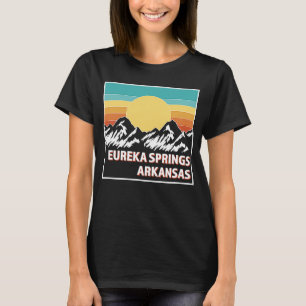 Camiseta EUREKA PRIMAVERAS ARKANSAS Retro sunset EUA Souven