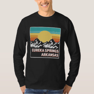 Camiseta EUREKA PRIMAVERAS ARKANSAS Retro sunset EUA Souven