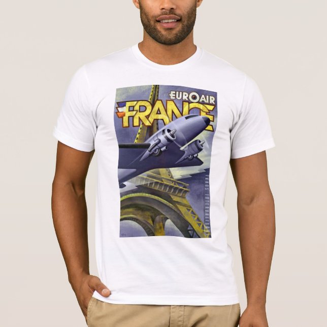 Camiseta Euroair ~ França (Frente)