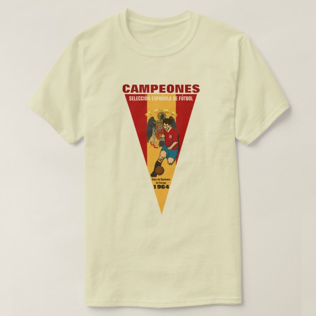 Camiseta Eurocopa 1964 (Frente do Design)
