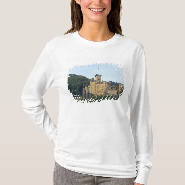 Camiseta Europa, Alemanha, perto de Koblenz, Castle Schloss (Frente)