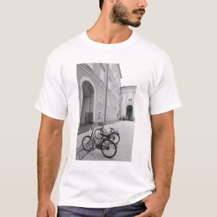 Camiseta Europa, Áustria, Salzburgo. Bicicletas na