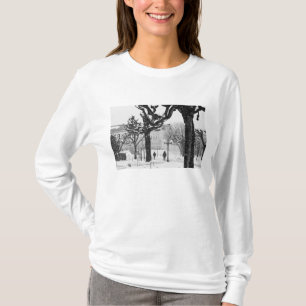 Camiseta Europa, Áustria, Salzburgo. Inverno,