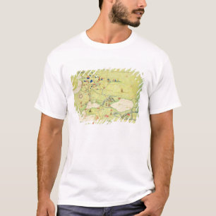 Camiseta Europa e Ásia central
