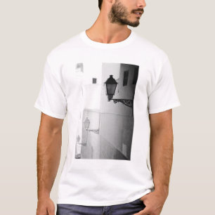 Camiseta Europa, Espanha, Mallorca. Luzes das ruas, Palma