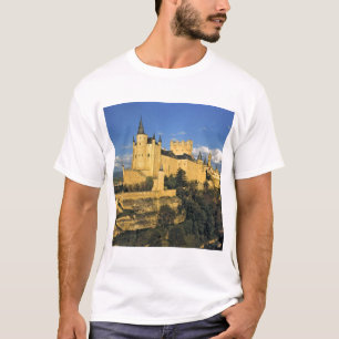 Camiseta Europa, Espanha, Segóvia. O imponente Alcazar,