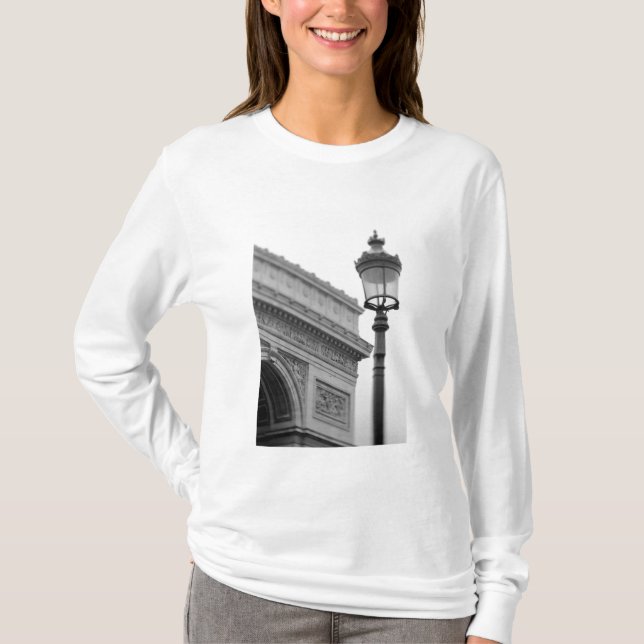 Camiseta Europa, França, Paris. Arc de Triomphe e (Frente)