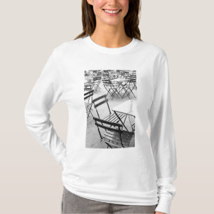 Camiseta Europa, França, Paris. Cadeiras, Jardin du 3